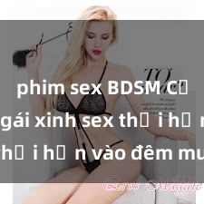 phim sex BDSM Cặp đôi gái xinh sex thổi hồn vào đêm muộn